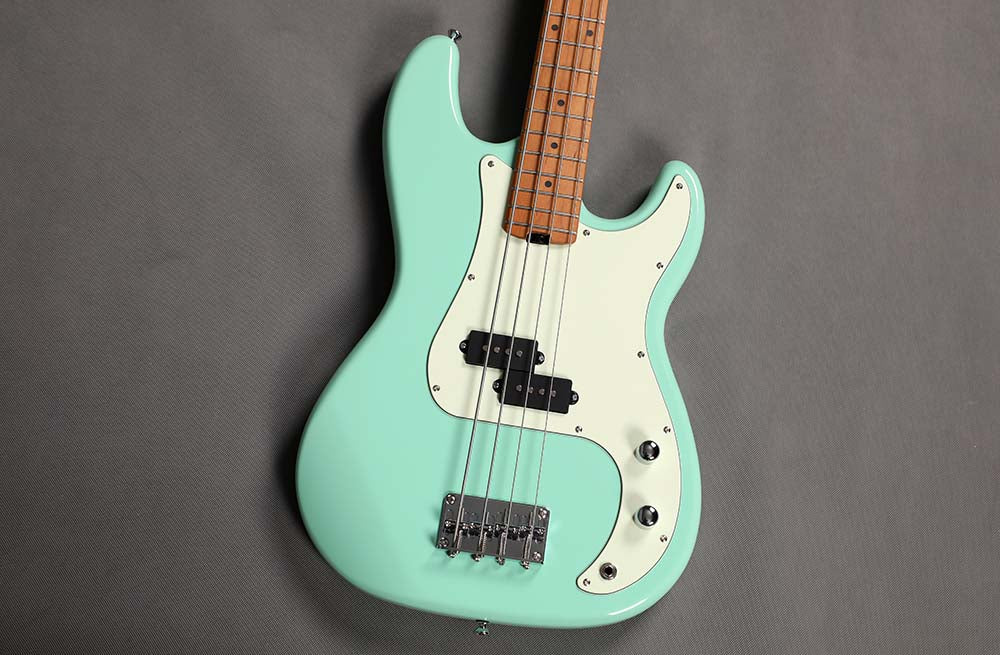 Sqoe SPB600  Precision Bass Guitar, Mint Green