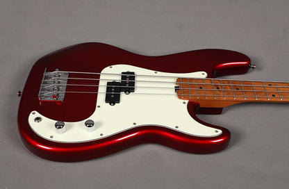 Sqoe SPB600  Precision Bass Guitar, Metal Red