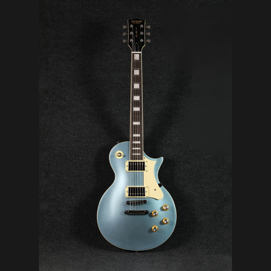 Sqoe SELP110 Les Paul Electric Guitar, Frosted Blue