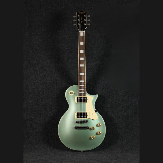 Sqoe SELP110 Les Paul Electric Guitar, Surf Green