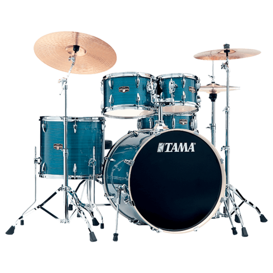 TAMA Imperialstar Series 5-Piece Drum Set, Hairline Blue
