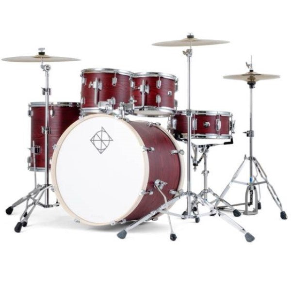 Dixon Spark Standard 5-pcs Acoustic Drum Kit, Oak Wrap