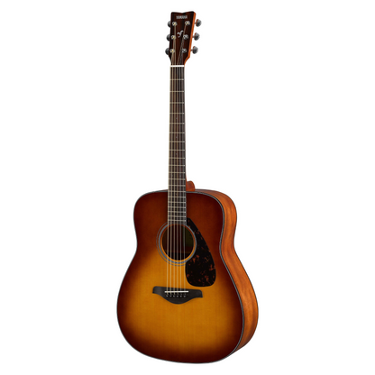 Yamaha FG800 Solid Spruce Top Dreadnought Acoustic Guitar, Sand Burst