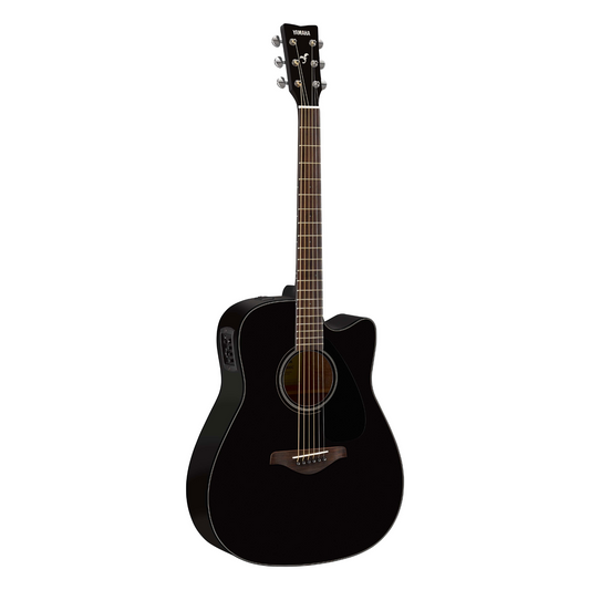 Yamaha FGX800C Solid Spruce Top Dreadnought Electric-Acoustic Guitar, Sand Burst
